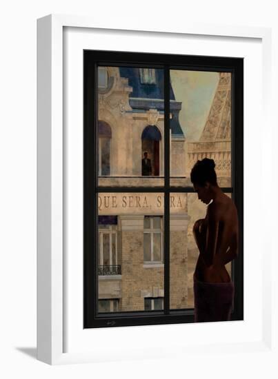 Parisien Affairs IV-Eric Yang-Framed Art Print