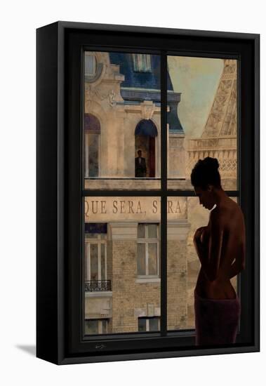 Parisien Affairs IV-Eric Yang-Framed Stretched Canvas