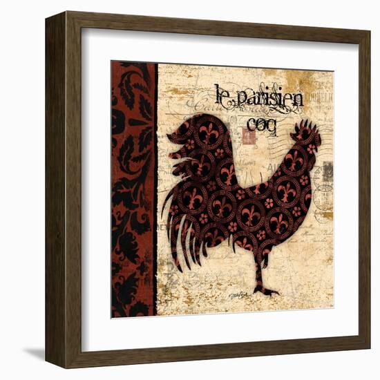 Parisien Coq-Diane Stimson-Framed Art Print