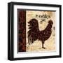 Parisien Coq-Diane Stimson-Framed Art Print