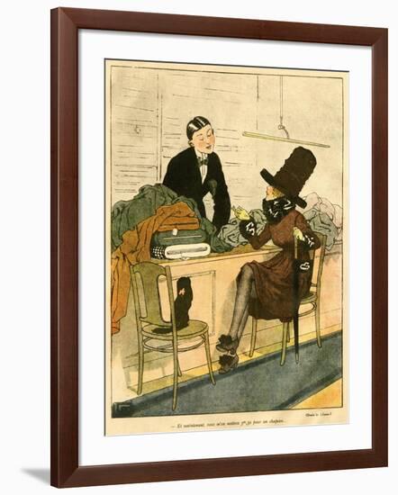 Parisienne Buys Fashion-null-Framed Art Print