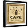 Parisienne Cafe-Angela Staehling-Framed Art Print