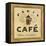 Parisienne Cafe-Angela Staehling-Framed Stretched Canvas