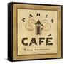 Parisienne Cafe-Angela Staehling-Framed Stretched Canvas