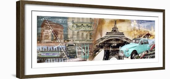 Parisienne-Terry Farrell-Framed Art Print