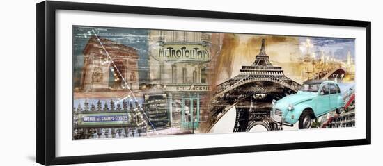 Parisienne-Terry Farrell-Framed Art Print