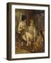 Parisiennes in Algerian Costume (Hare), 1872-Pierre-Auguste Renoir-Framed Giclee Print