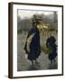 Parisiennes sur la place de la Concorde-Giuseppe De Nittis-Framed Giclee Print