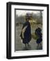 Parisiennes sur la place de la Concorde-Giuseppe De Nittis-Framed Premium Giclee Print