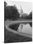 Park and the U.S. Capitol-GE Kidder Smith-Stretched Canvas