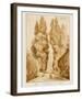 Park at the Villa d'Este-Jean-Honoré Fragonard-Framed Collectable Print