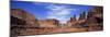 Park Avenue, Arches National Park, Moab, Utah, United States of America (U.S.A.), North America-Lee Frost-Mounted Photographic Print