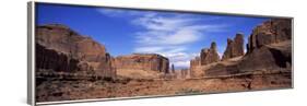 Park Avenue, Arches National Park, Moab, Utah, United States of America (U.S.A.), North America-Lee Frost-Framed Photographic Print