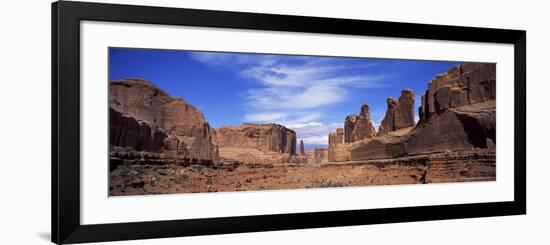 Park Avenue, Arches National Park, Moab, Utah, United States of America (U.S.A.), North America-Lee Frost-Framed Photographic Print