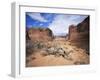 Park Avenue, Arches National Park, Moab, Utah, USA-Lee Frost-Framed Photographic Print