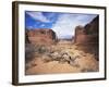 Park Avenue, Arches National Park, Moab, Utah, USA-Lee Frost-Framed Photographic Print