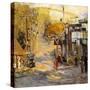 Park Avenue, Old Laguna-Joseph Kleitsch-Stretched Canvas