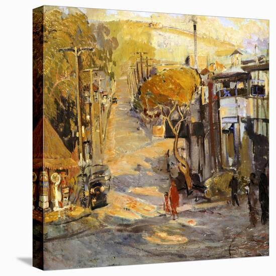 Park Avenue, Old Laguna-Joseph Kleitsch-Stretched Canvas