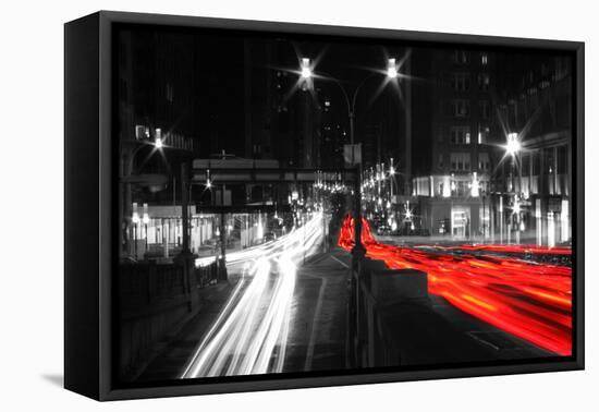 Park Avenue Timelapse NYC-null-Framed Stretched Canvas