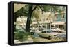 Park Avenue, Winter Park-null-Framed Stretched Canvas