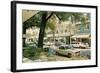 Park Avenue, Winter Park-null-Framed Art Print