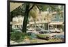 Park Avenue, Winter Park-null-Framed Art Print