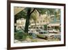 Park Avenue, Winter Park-null-Framed Premium Giclee Print