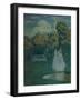 Park Bathed in Shadows, 1904-Viktor Elpidiforovich Borisov-musatov-Framed Giclee Print