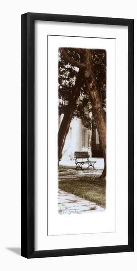 Park Bench-Joane Mcdermott-Framed Art Print