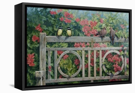 Park Bench-Michael Jackson-Framed Stretched Canvas