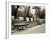 Park Benches-Katrin Adam-Framed Photographic Print