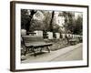 Park Benches-Katrin Adam-Framed Photographic Print