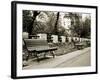 Park Benches-Katrin Adam-Framed Photographic Print