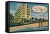 'Park Central Hotel - On the Ocean, Miami Beach', c1940s-Unknown-Framed Stretched Canvas