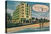 'Park Central Hotel - On the Ocean, Miami Beach', c1940s-Unknown-Stretched Canvas