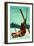 Park City, Utah - Ski Pinup-Lantern Press-Framed Art Print