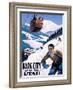 Park City Vintage Ski Lift-null-Framed Giclee Print