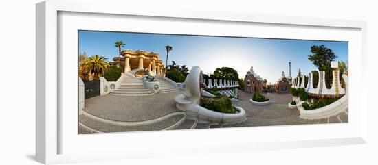 Park Guell, Barcelona, Catalonia, Spain-null-Framed Photographic Print