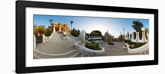 Park Guell, Barcelona, Catalonia, Spain-null-Framed Photographic Print
