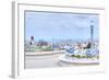 Park Guell Terrace, Barcelona, Spain-Rob Tilley-Framed Photographic Print