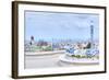 Park Guell Terrace, Barcelona, Spain-Rob Tilley-Framed Photographic Print