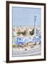 Park Guell Terrace, Barcelona, Spain-Rob Tilley-Framed Premium Photographic Print