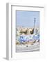 Park Guell Terrace, Barcelona, Spain-Rob Tilley-Framed Photographic Print