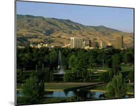 Park in a City, Ann Morrison Park, Boise, Ada County, Idaho, USA-null-Mounted Photographic Print