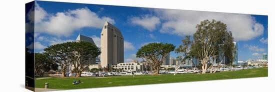 Park in a City, Embarcadero Marina Park, San Diego, California, USA 2010-null-Stretched Canvas
