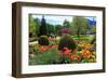 Park in Rottach-Egern on Lake Tegernsee, Upper Bavaria, Bavaria, Germany-null-Framed Art Print