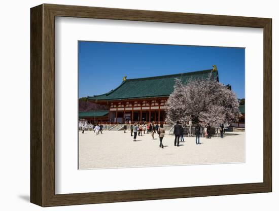 Park in the Heian Jingu Shrine, Kyoto, Japan, Asia-Michael Runkel-Framed Photographic Print