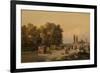 Park in the Vicinity of Paris-Charles Rochussen-Framed Premium Giclee Print