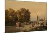 Park in the Vicinity of Paris-Charles Rochussen-Mounted Premium Giclee Print