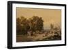 Park in the Vicinity of Paris-Charles Rochussen-Framed Art Print